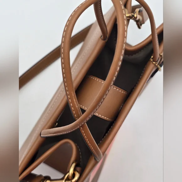 🔥SALE🔥💥NWT💥 Coach x Tom Wesselmann Floral Tote Leather Bag  💫DEFECT💫 - Picture 7 of 16